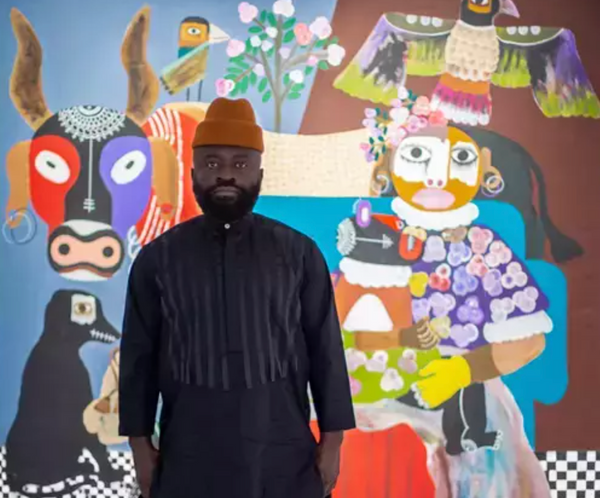 The works of Ghanaian painter Kojo Marfo are exhibited in Istanbul for the first time!