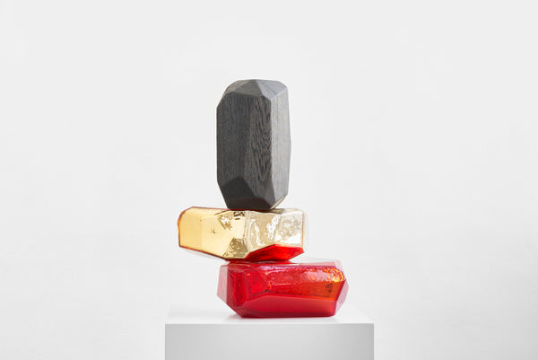 MICRO ROCK FORMATION WOOD FIRE & GLASS 48.1