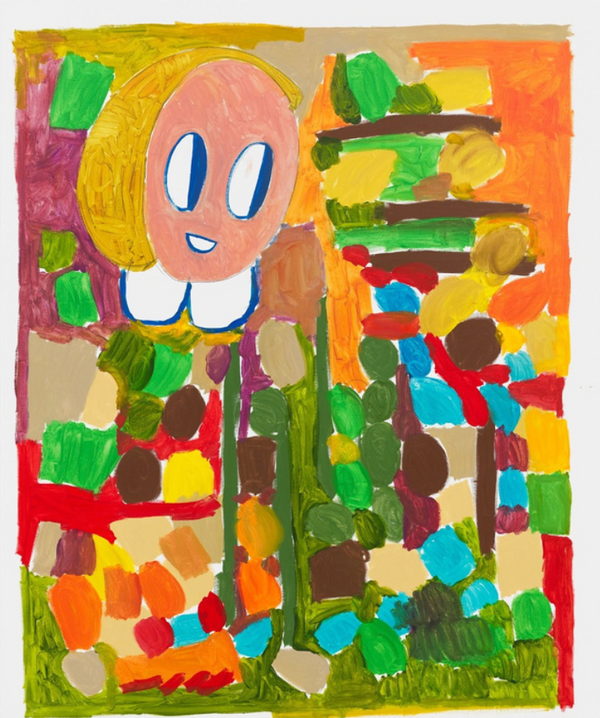 FRAU IM GARTEN