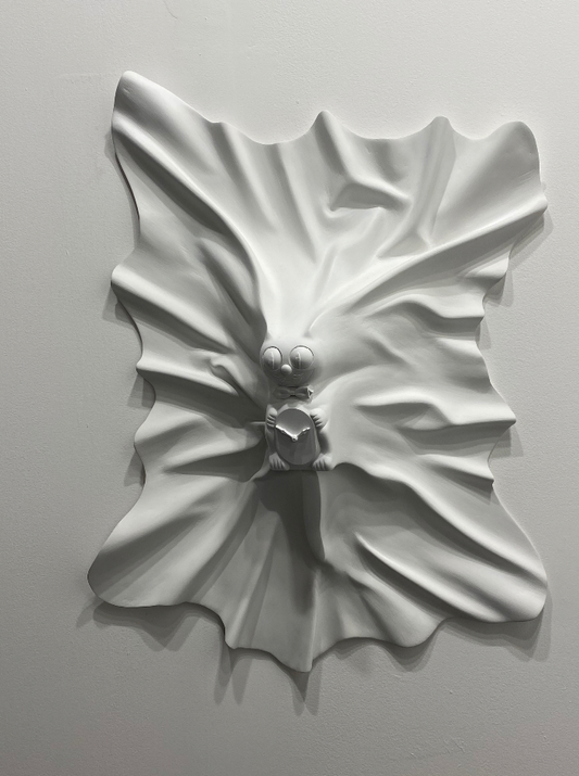 VEILED CAT CLOCK