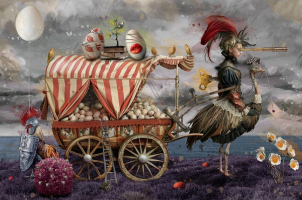 JOURNEY TO THE LAND OF EGGS