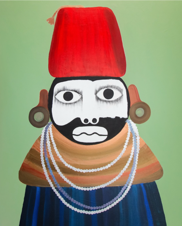 BOY IN RED HAT